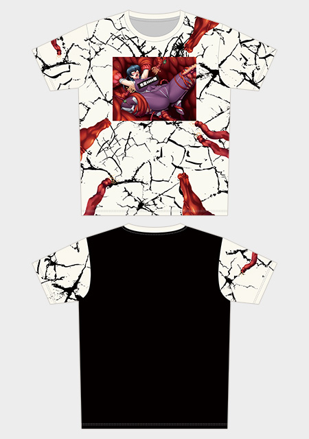 『感度3000倍』アサギ＆触手Tシャツ