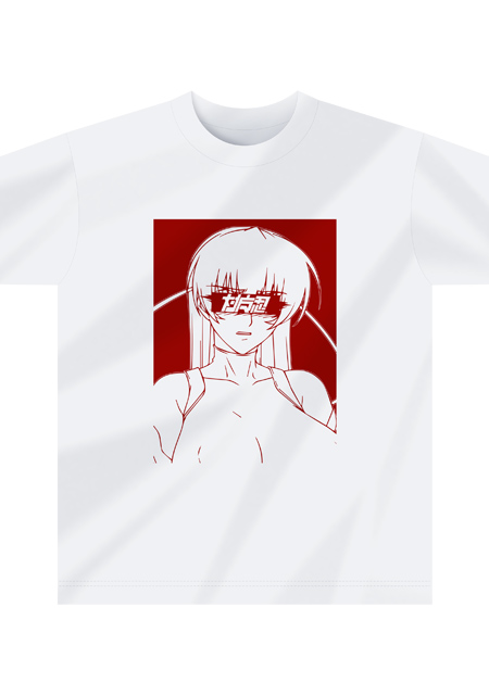 対魔忍井河アサギ目隠しロゴTシャツ