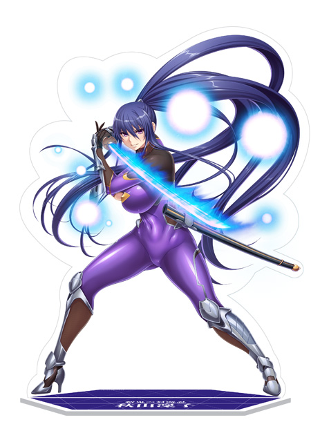 対魔忍RPG レンチキュラー3Dビッグアクリルスタンド 秋山凜子