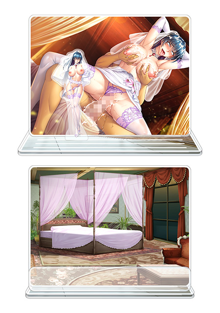 対魔忍RPGX ピックアップアクリルジオラマ ver.【6月の花嫁】井河アサギ