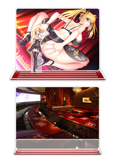 対魔忍RPGX ピックアップアクリルジオラマ ver.【恋の夜会】心願寺紅