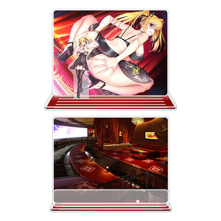対魔忍RPGX ピックアップアクリルジオラマ ver.【恋の夜会】心願寺紅