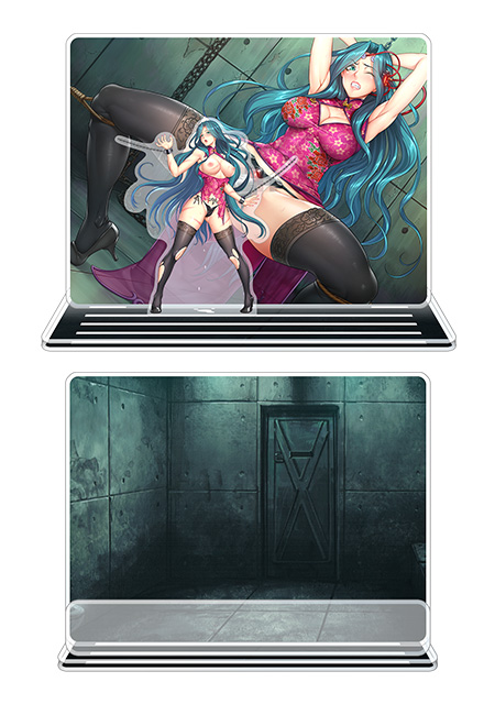 対魔忍RPGX ピックアップアクリルジオラマ ver.【単独潜入】槇島あやめ