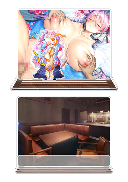 対魔忍RPGX ピックアップアクリルジオラマ ver.心願寺文香