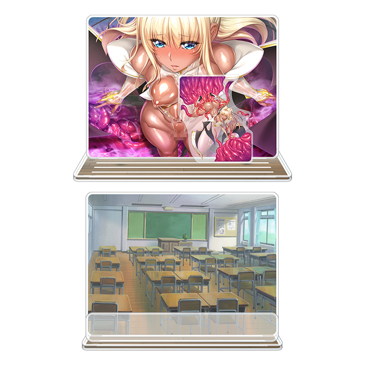 対魔忍RPGX ピックアップアクリルジオラマ ver.双葉・リリー・ラムセス