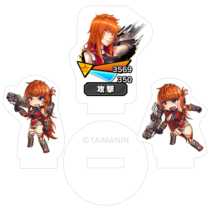 対魔忍RPG バトル画面セットキャラクターセット ver.神村舞華