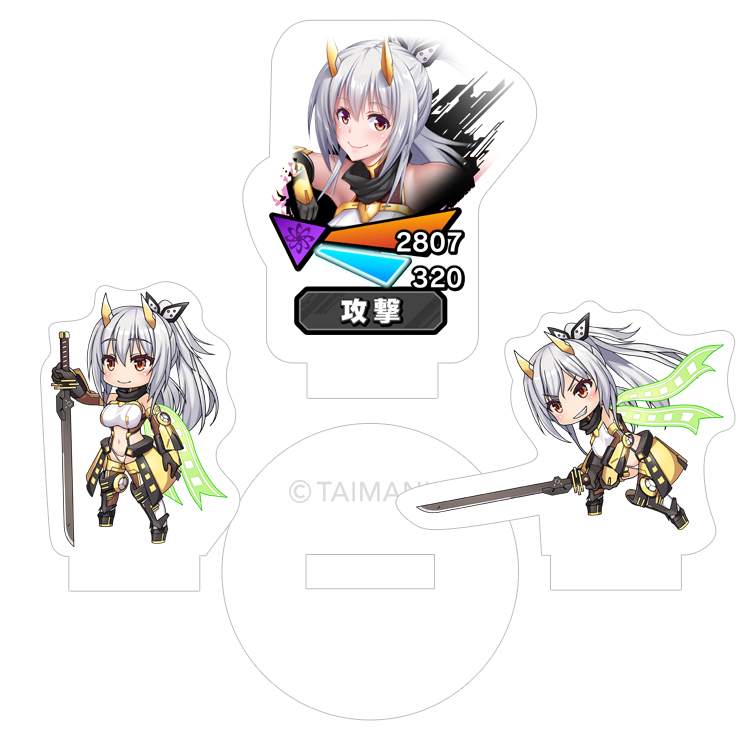 対魔忍RPG バトル画面セットキャラクターセット ver.霧原純子