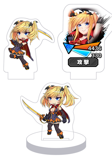対魔忍RPG バトル画面セットキャラクターセット ver.【ハロウィンナイト】心願寺紅