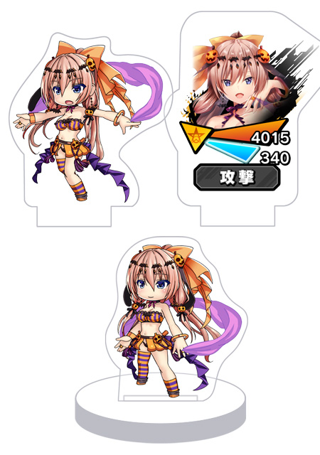 対魔忍RPG バトル画面セットキャラクターセット ver.【ハロウィン舞姫】ナディア