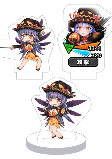 対魔忍RPG バトル画面セットキャラクターセット ver.【トリック＆トリック】ミナサキ