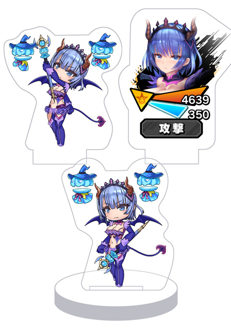 対魔忍RPG バトル画面セットキャラクターセット ver.【フローズンデビル】清水神流