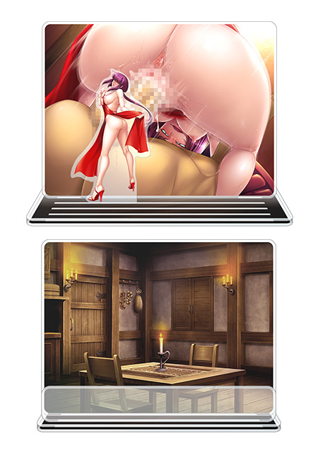 対魔忍RPGX ピックアップアクリルジオラマ ver.朧