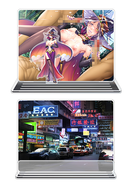 対魔忍RPGX ピックアップアクリルジオラマ ver.【恐慌の魔女装束】羽鳥 志津香