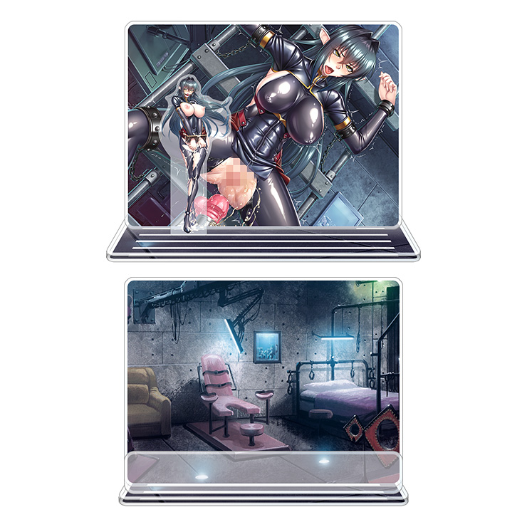 対魔忍RPGX ピックアップアクリルジオラマ ver.アンネローゼ・ヴァジュラ