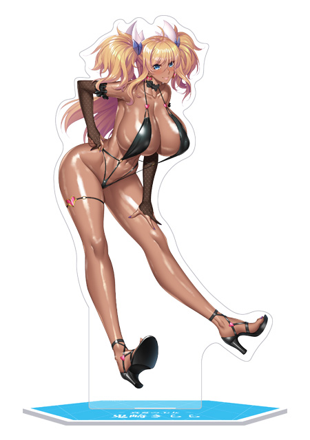 対魔忍RPG レンチキュラー3Dビッグアクリルスタンド  【真夏の美女】鬼崎きらら