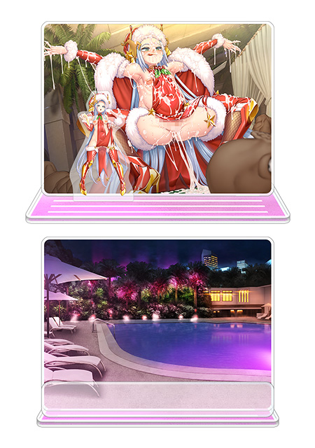 対魔忍RPGX ピックアップアクリルジオラマ ver.【クリスマス】稲毛夏