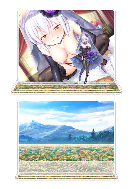 対魔忍RPGX ピックアップアクリルジオラマ ver.【不器用ウェディング】佐久かなめ