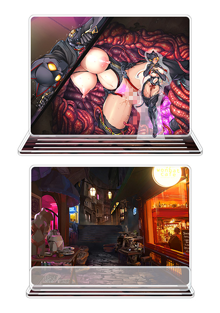 対魔忍RPGX ピックアップアクリルジオラマ ver.黒猫先生