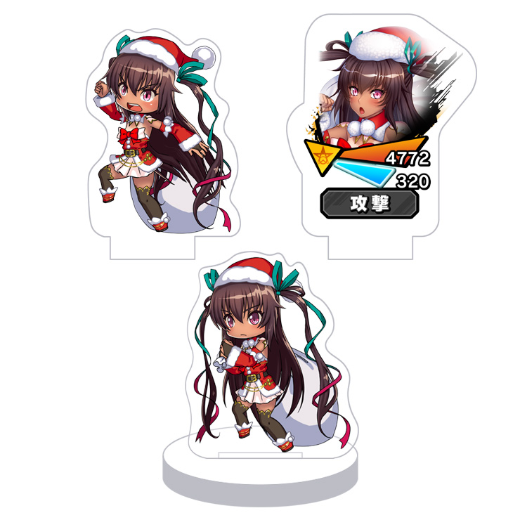 対魔忍RPG バトル画面セットキャラクターセット ver.【雷撃のクリスマス】水城ゆきかぜ