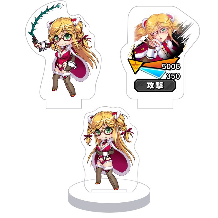 対魔忍RPG バトル画面セットキャラクターセット ver.【聖夜の花】高坂静流