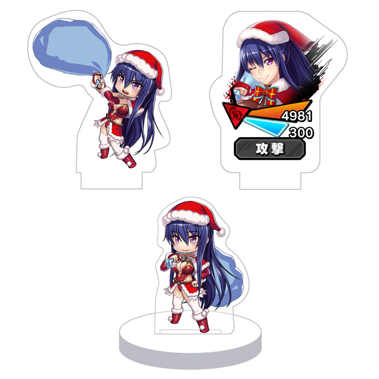 対魔忍RPG バトル画面セットキャラクターセット ver.【クリスマス】秋山凜子