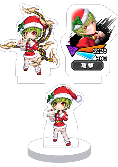 対魔忍RPG バトル画面セットキャラクターセット ver.【聖夜のお楽しみ】アンジェ