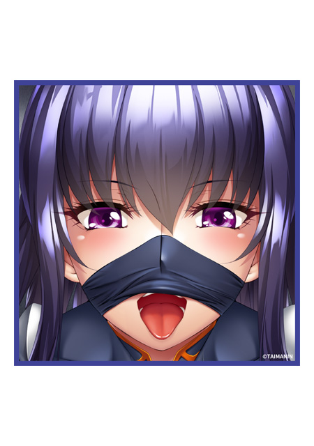 【対魔忍RPGX】わらひのおくひでぇひれいにしゅる秋山凜子ハンドタオル