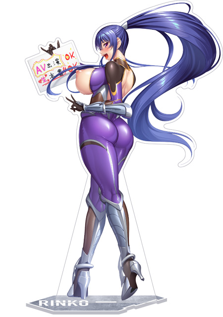 対魔忍RPGX 【斬鬼】秋山凜子 ビッグアクリルスタンド