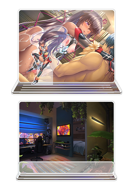 対魔忍RPGX ピックアップアクリルジオラマ ver.【未来装備】水城ゆきかぜ