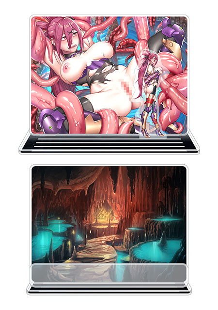 対魔忍RPGX ピックアップアクリルジオラマ ver.【邪毒の練達者】柳六穂