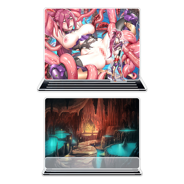 対魔忍RPGX ピックアップアクリルジオラマ ver.【邪毒の練達者】柳六穂