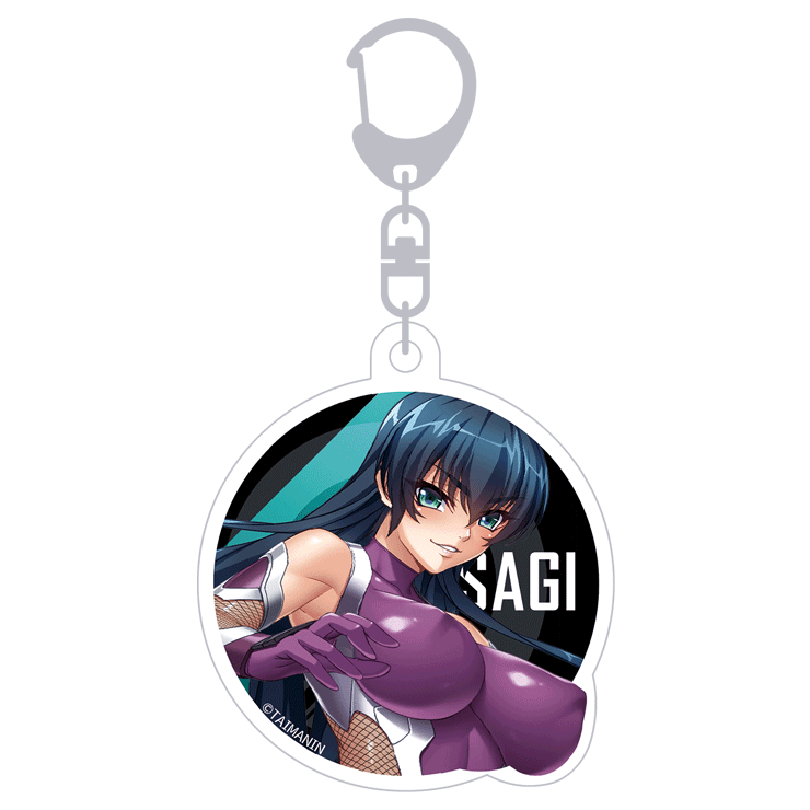対魔忍RPGX たわわな3Dキーホルダー 井河アサギ ver.ZERO