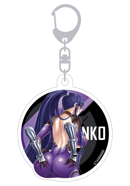 対魔忍RPGX ぶりけつ3Dキーホルダー 秋山凜子 ver.ご主人様へのご挨拶