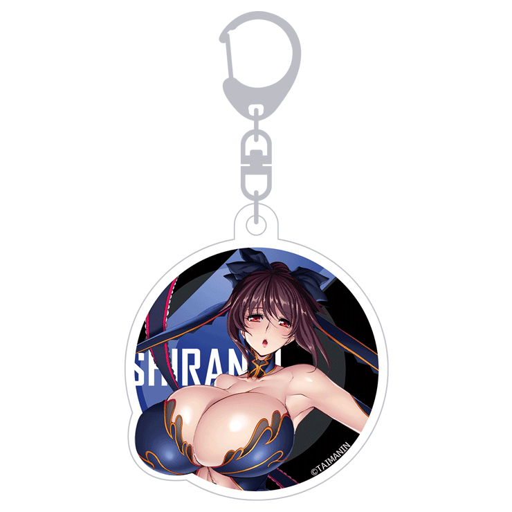 対魔忍RPGX たわわな3Dキーホルダー 水城不知火 ver.幻影の花嫁