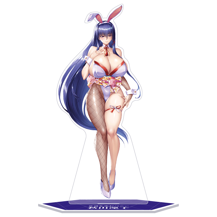 対魔忍RPG レンチキュラー3Dビッグアクリルスタンド 【正道を歩むバニー】秋山凜子