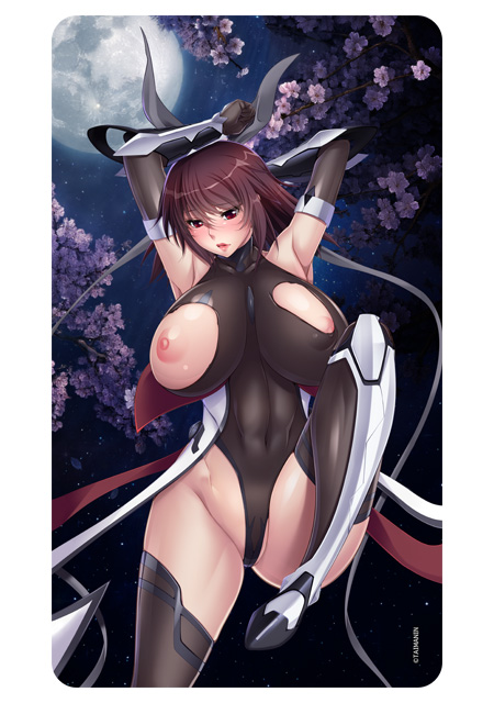 夜桜美人 対魔忍 水城不知火デスクマット