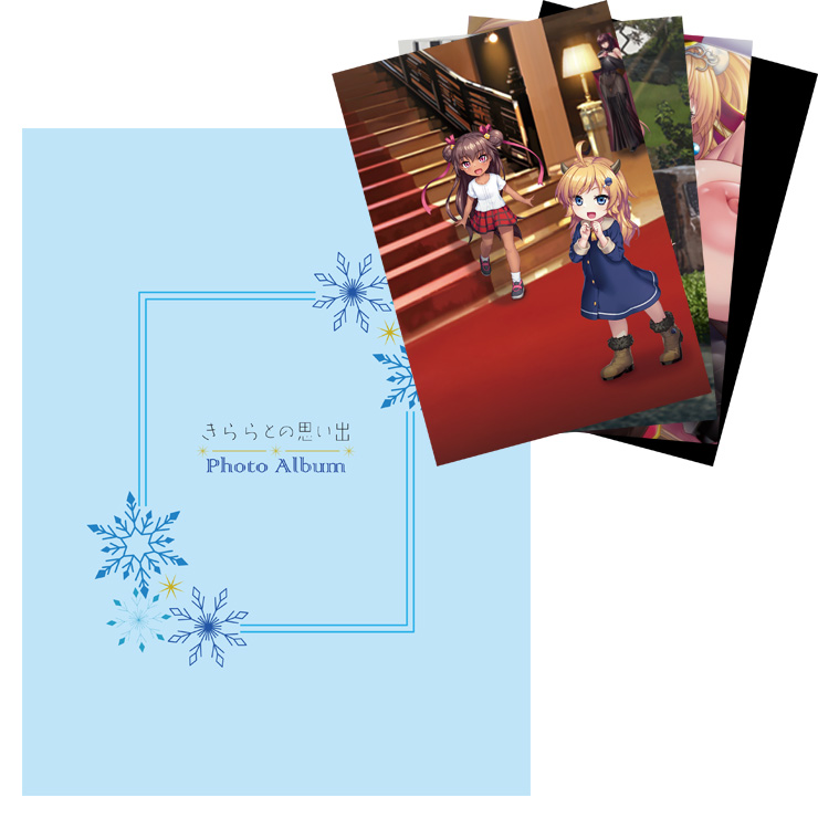 あなたの花嫁 鬼崎きららと過ごした思い出フォトアルバム （『おともだちとの思い出』『希望の入学式』『私だけを見て』『愛してるよ。』）