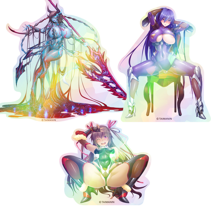 対魔忍バリエーションステッカー vol.02 (3種セット)