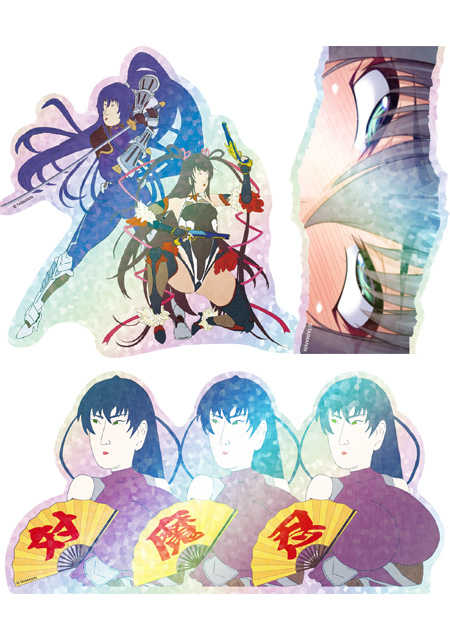 対魔忍バリエーションステッカー vol.04 (3種セット)