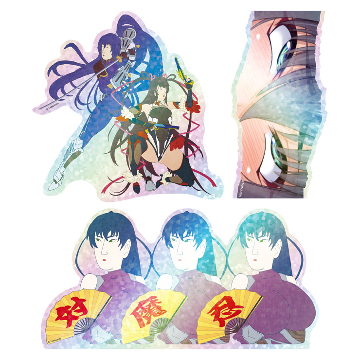 対魔忍バリエーションステッカー vol.04 (3種セット)