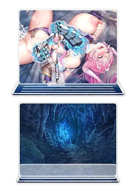 対魔忍RPGX ピックアップアクリルジオラマ ver.百鬼院嶺