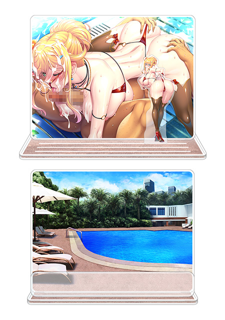 対魔忍RPGX ピックアップアクリルジオラマ ver.【濡れし艶花】高坂静流