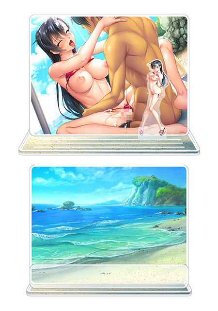 対魔忍RPGX ピックアップアクリルジオラマ ver.【サマーバカンス】ふうま時子