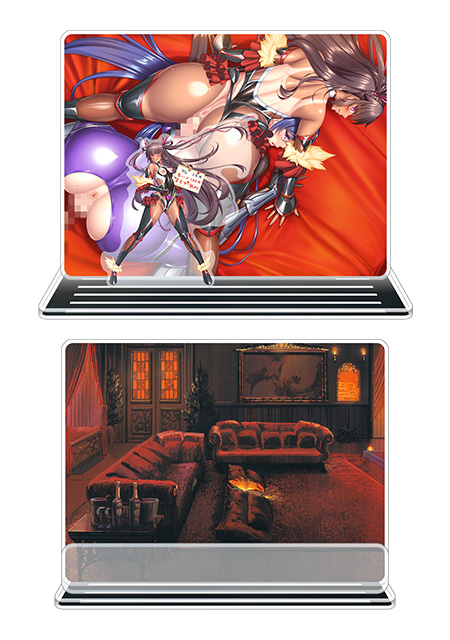 対魔忍RPGX ピックアップアクリルジオラマ ver.【雷撃斬鬼】ゆきかぜ