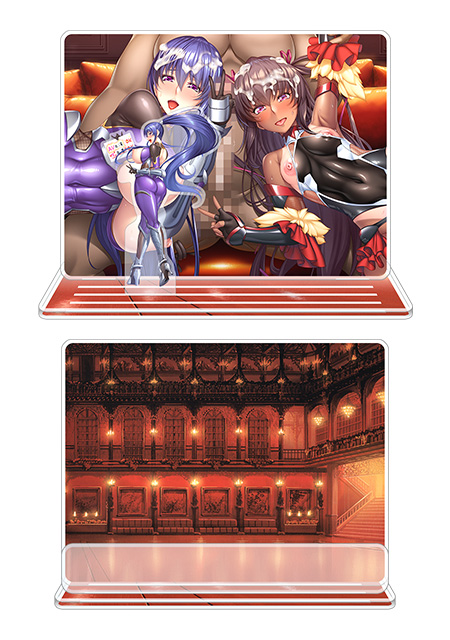 対魔忍RPGX ピックアップアクリルジオラマ ver.【雷撃斬鬼】凜子