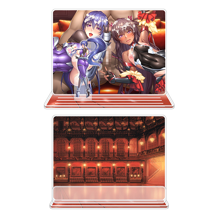 対魔忍RPGX ピックアップアクリルジオラマ ver.【雷撃斬鬼】凜子