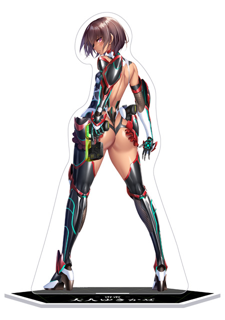 対魔忍RPG レンチキュラー3Dビッグアクリルスタンド 【雷帝】大人ゆきかぜ