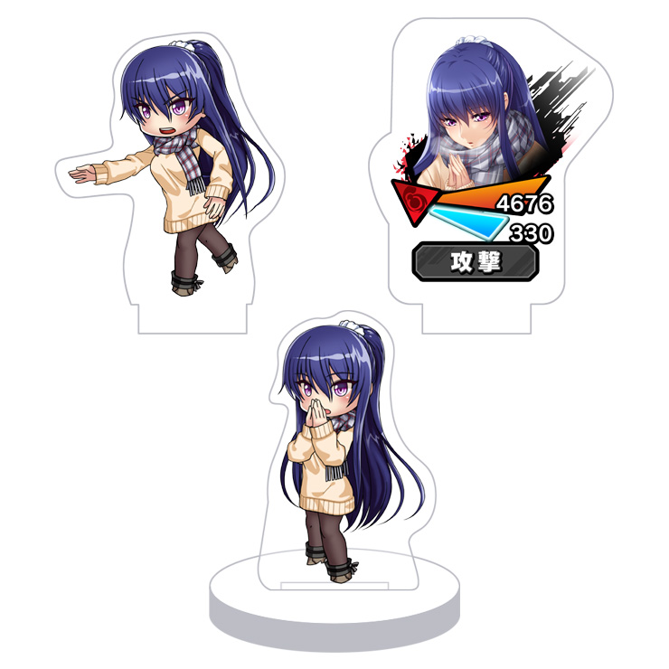 対魔忍RPG バトル画面セットキャラクターセット ver.【高嶺の花】秋山凜子