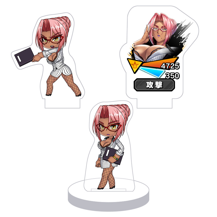 対魔忍RPG バトル画面セットキャラクターセット ver.【敏腕秘書】イングリッド