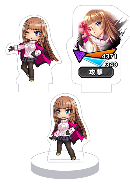 対魔忍RPG バトル画面セットキャラクターセット ver.【バレンタイン】甲河アスカ